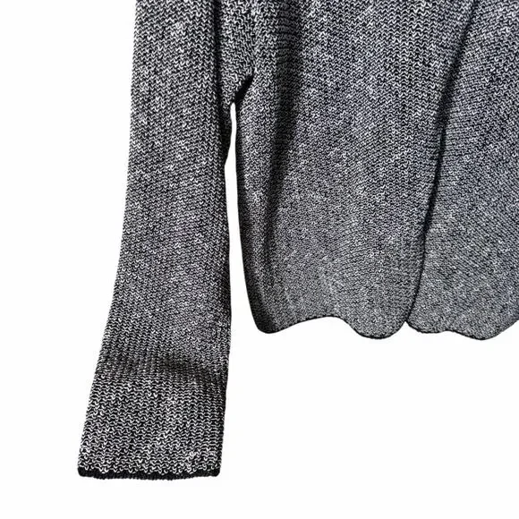 Eileen Fisher Organic Melange Linen Grain Jacket Size XL - Picture 4 of 11